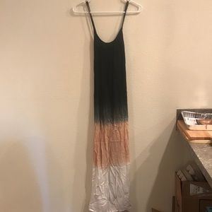 Ombré Rayon Maxi Dress